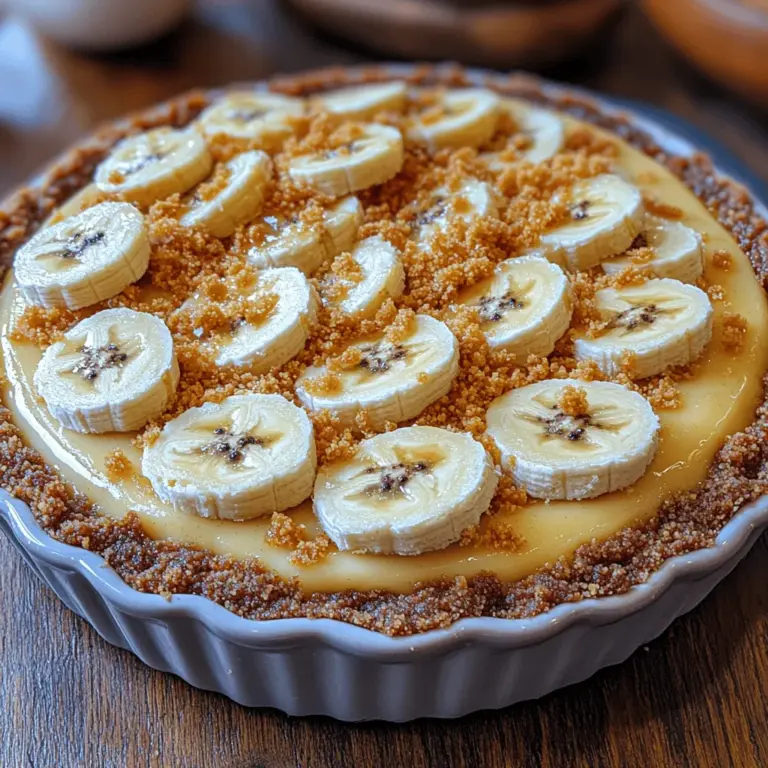 Um diesen köstlichen Bananen-Bliss No-Bake Käsekuchen zuzubereiten, benötigen Sie die folgenden Zutaten. Jede Zutat spielt eine wichtige Rolle im Gesamtgeschmack und in der Textur des Kuchens: