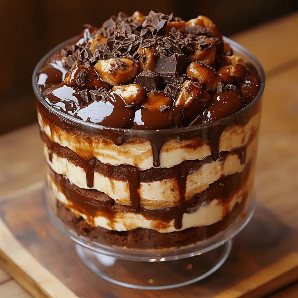 Das Dekadente Baileys-Schokoladen-Cheesecake-Trifle ist der perfekte Genuss für Schokoladenliebhaber und ein absolutes Highlight bei jeder Feier. Dieses schichtweise Dessert kombiniert die cremige Textur eines Cheesecakes mit der saftigen Schokoladigkeit eines Kuchens und einer verführerischen Schokoladenganache. Es ist nicht nur ein Fest für die Geschmacksknospen, sondern auch ein wahrer Augenschmaus, der Ihre Gäste beeindrucken wird.