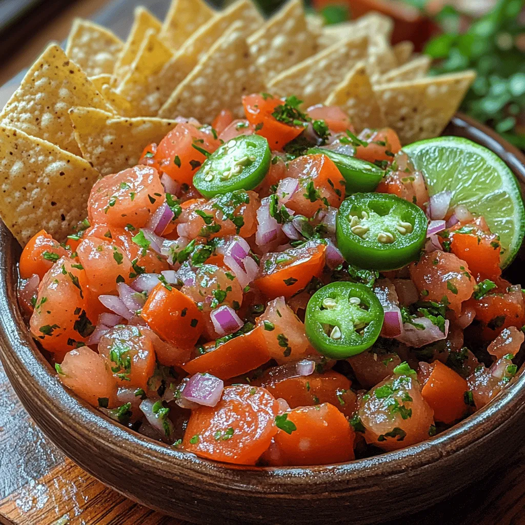 Bevor wir mit der Zubereitung beginnen, ist es wichtig, die einzelnen Zutaten im Detail zu betrachten. Jede Zutat trägt auf ihre Weise zur Gesamtkomposition der Salsa bei.