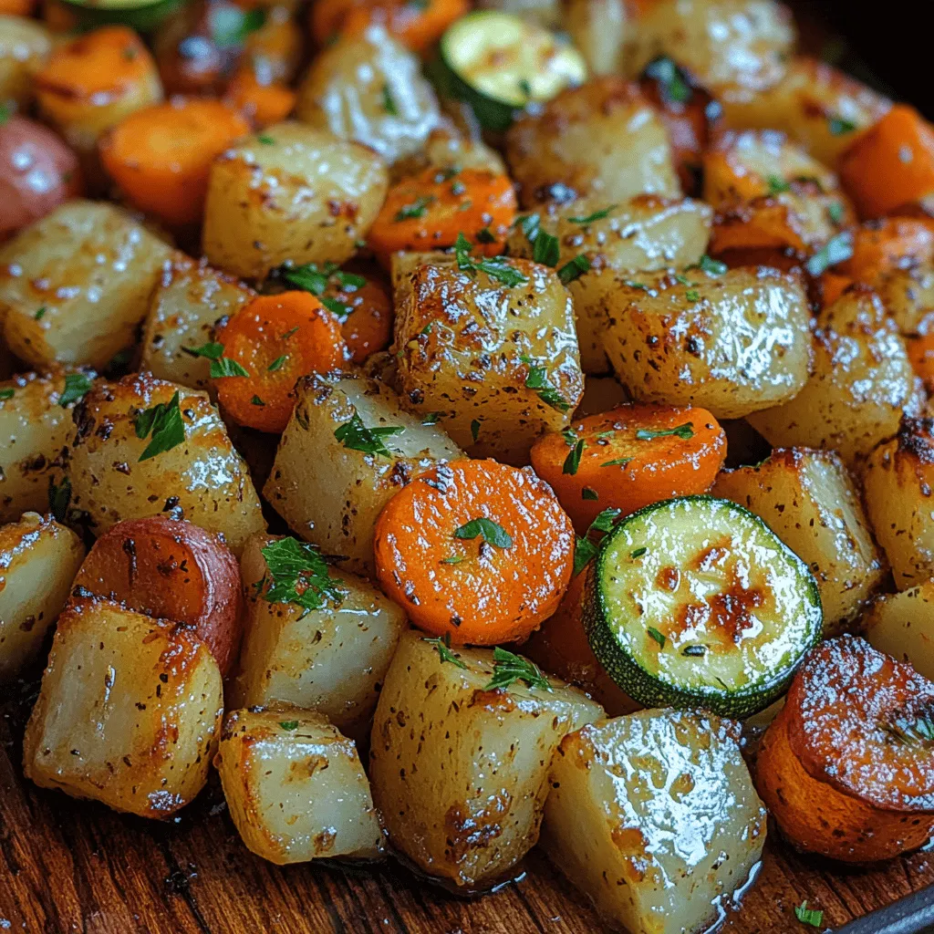 In der heutigen schnelllebigen Welt, in der der Alltag oft hektisch und stressig ist, suchen viele Menschen nach einfachen, gesunden Rezepten, die sowohl nährstoffreich als auch schmackhaft sind. Das bunte Röstgemüse-Medley ist eine perfekte Wahl für alle, die frisches Gemüse in ihr Essen integrieren möchten. Mit einer Kombination aus Kartoffeln, Möhren und Zucchini, die im Ofen geröstet werden, bietet dieses Gericht nicht nur eine Explosion an Farben und Aromen, sondern auch eine Vielzahl an gesundheitlichen Vorteilen.