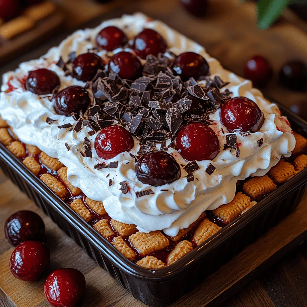 Um eine perfekte Schokoladen-Kirsch-Träumerei zuzubereiten, sind bestimmte Zutaten unerlässlich. Jede Zutat spielt eine wichtige Rolle im Endergebnis des Desserts. Lassen Sie uns die Schlüsselzutaten näher betrachten: