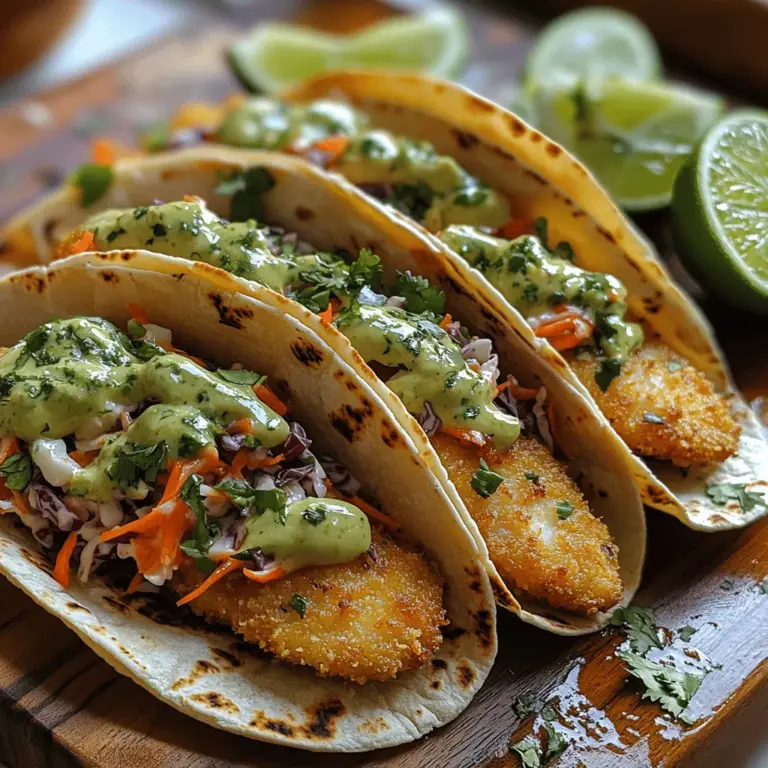 Die Hauptkomponenten für knusprige Fisch-Tacos sind der Fisch, der Krautsalat und die Tortillas. Jede Zutat spielt eine entscheidende Rolle für den Geschmack und die Textur des Gerichts. Werfen wir einen genaueren Blick auf die einzelnen Zutaten und ihre Bedeutung für dieses köstliche Rezept.