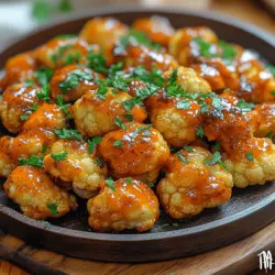 Buffalo-Blumenkohl aus der Heißluftfritteuse ist nicht nur eine köstliche und gesunde Alternative zu den klassischen Buffalo-Flügeln, sondern auch eine hervorragende Möglichkeit, Gemüse schmackhaft und ansprechend zuzubereiten. Diese würzige Delikatesse verbindet den intensiven Geschmack von Buffalo-Sauce mit der knackigen Textur von Blumenkohl, was sie zum perfekten Snack oder einer Beilage für jede Gelegenheit macht. Besonders beliebt ist dieses Gericht bei Vegetariern und Veganern, die auf der Suche nach einer schmackhaften und proteinreichen Option sind.