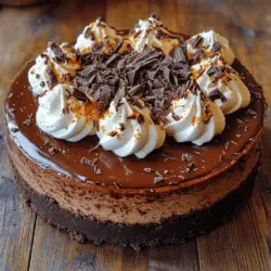 Um einen großartigen Käsekuchen zu kreieren, beginnt man mit dem Fundament – dem Boden. Hierfür verwenden wir Schokoladenkekskrümel, die dem Käsekuchen nicht nur einen knusprigen Biss verleihen, sondern auch den Schokoladengeschmack verstärken.