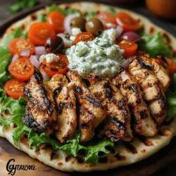 Bevor wir in die Zubereitung eintauchen, werfen wir einen Blick auf die Zutaten, die wir benötigen, um die perfekten würzigen griechischen Hühnchen Gyros zuzubereiten. Diese Zutaten sind das Herzstück des Rezepts und tragen maßgeblich zu dem unverwechselbaren Geschmack bei.