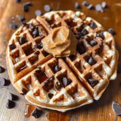 Die Hauptbestandteile der Schokoladenstückchen-Peanutbutter-Waffeln sind nicht nur entscheidend für den Geschmack, sondern auch für die Textur. Hier ist eine detaillierte Übersicht über die Zutaten, die Sie benötigen, um diese köstlichen Waffeln zuzubereiten: