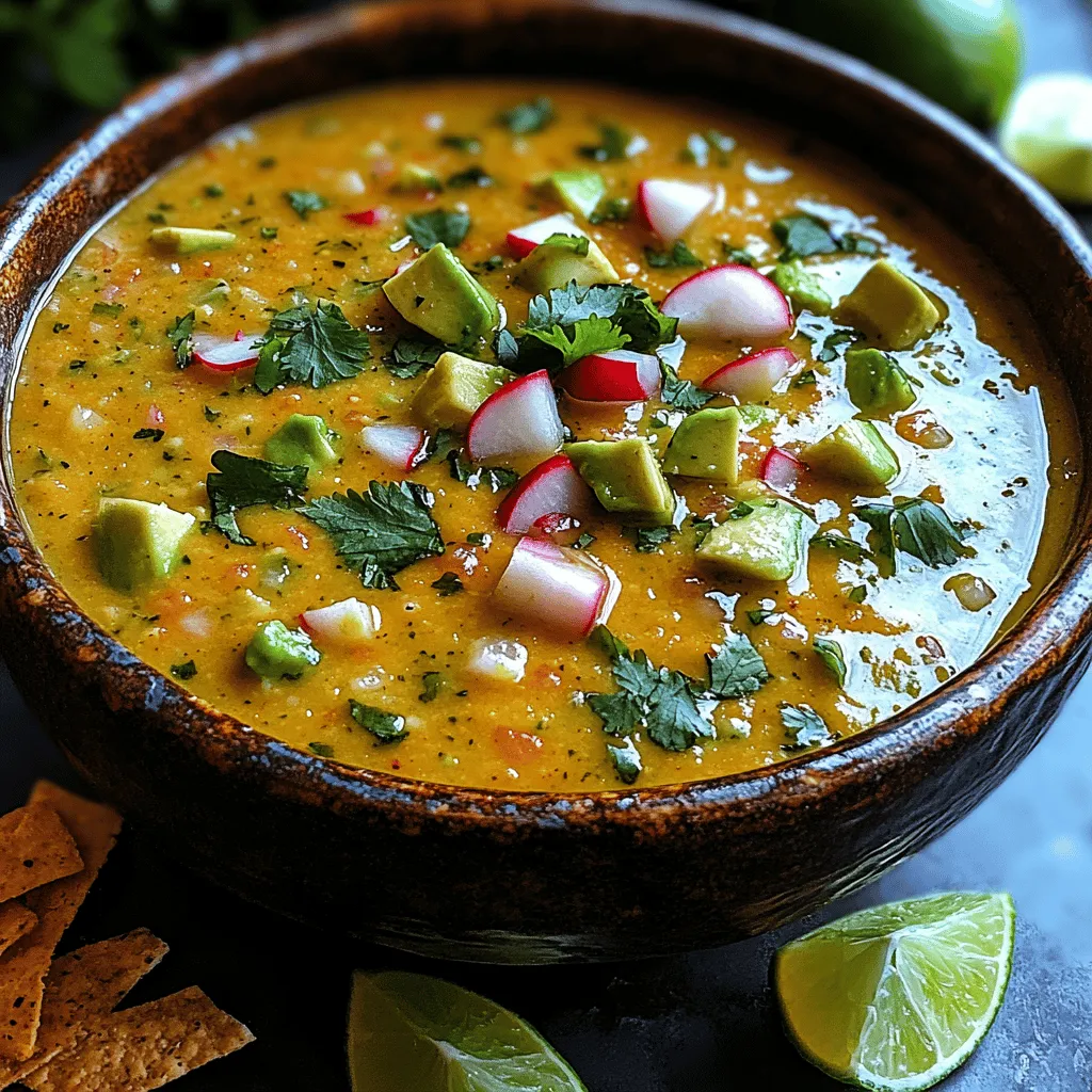 Die Auswahl der richtigen Zutaten ist entscheidend für den Geschmack und die Konsistenz der Suppe. Hier sind die Hauptkomponenten, die diese köstliche Avocado-Limetten-Suppe ausmachen.