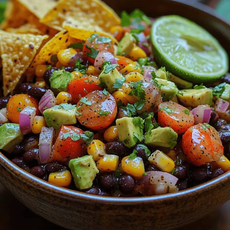 Cowboy Caviar ist ein lebhaftes und geschmackvolles Gericht, das seinen Ursprung in den südlichen Vereinigten Staaten hat. Es wird oft als Dip oder Beilage serviert und erfreut sich großer Beliebtheit bei Grillfesten, Feiern und als gesunde Snack-Option. Der Name “Cowboy Caviar” ist eine kreative Bezeichnung, die die rustikale, ländliche Herkunft des Gerichts widerspiegelt, während es gleichzeitig auf seine gesunde, nahrhafte Zusammensetzung hinweist. Ursprünglich als eine Art Salsa oder Salat gedacht, hat sich Cowboy Caviar in den letzten Jahren zu einem festen Bestandteil der modernen Küche entwickelt, insbesondere unter gesundheitsbewussten Essern und Vegetariern.