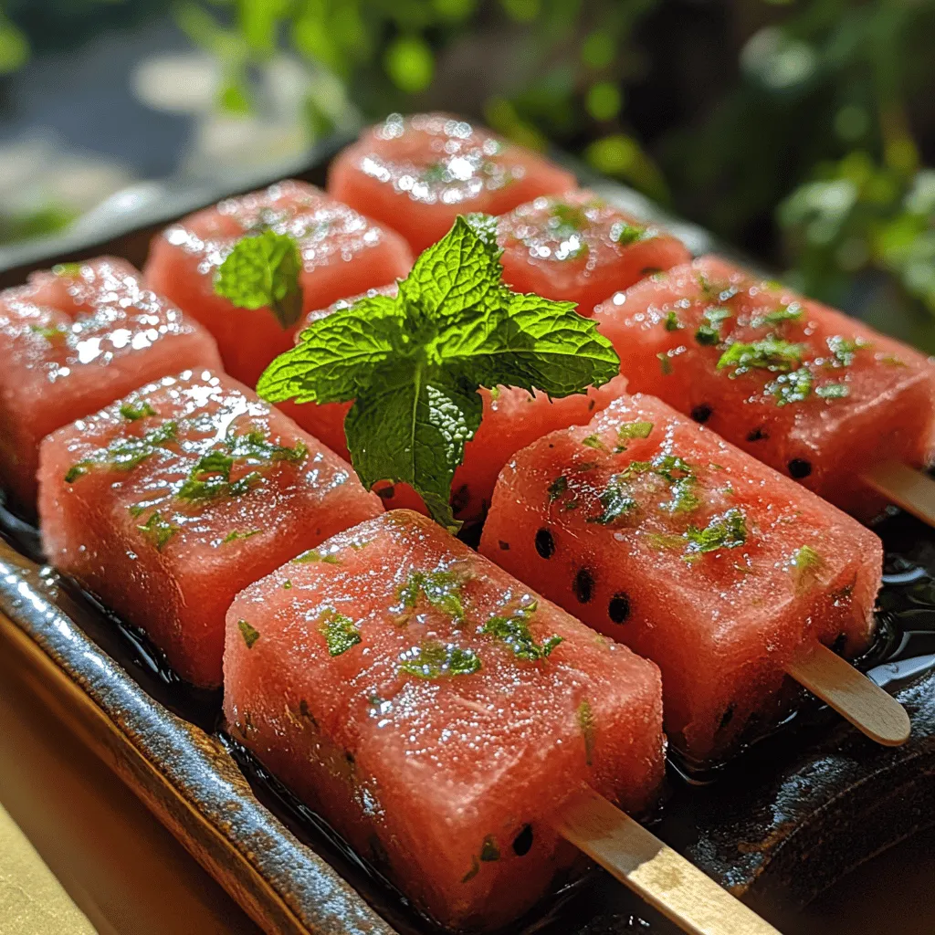 Die heißen Sommertage verlangen nach erfrischenden und gesunden Snacks, und nichts kommt dem erfrischenden Genuss von Wassermelonen-Pops näher. Diese einfach zuzubereitenden Eis am Stiel sind nicht nur ein Gaumenschmaus, sondern auch eine tolle Möglichkeit, die Erfrischung von Wassermelonen in den heißen Monaten zu genießen. In diesem Artikel erfahren Sie alles, was Sie über die Zubereitung dieser köstlichen Wassermelonen-Pops wissen müssen, von den Zutaten bis zur Zubereitung, und wir geben Ihnen interessante Einblicke in die gesundheitlichen Vorteile der Hauptzutaten.