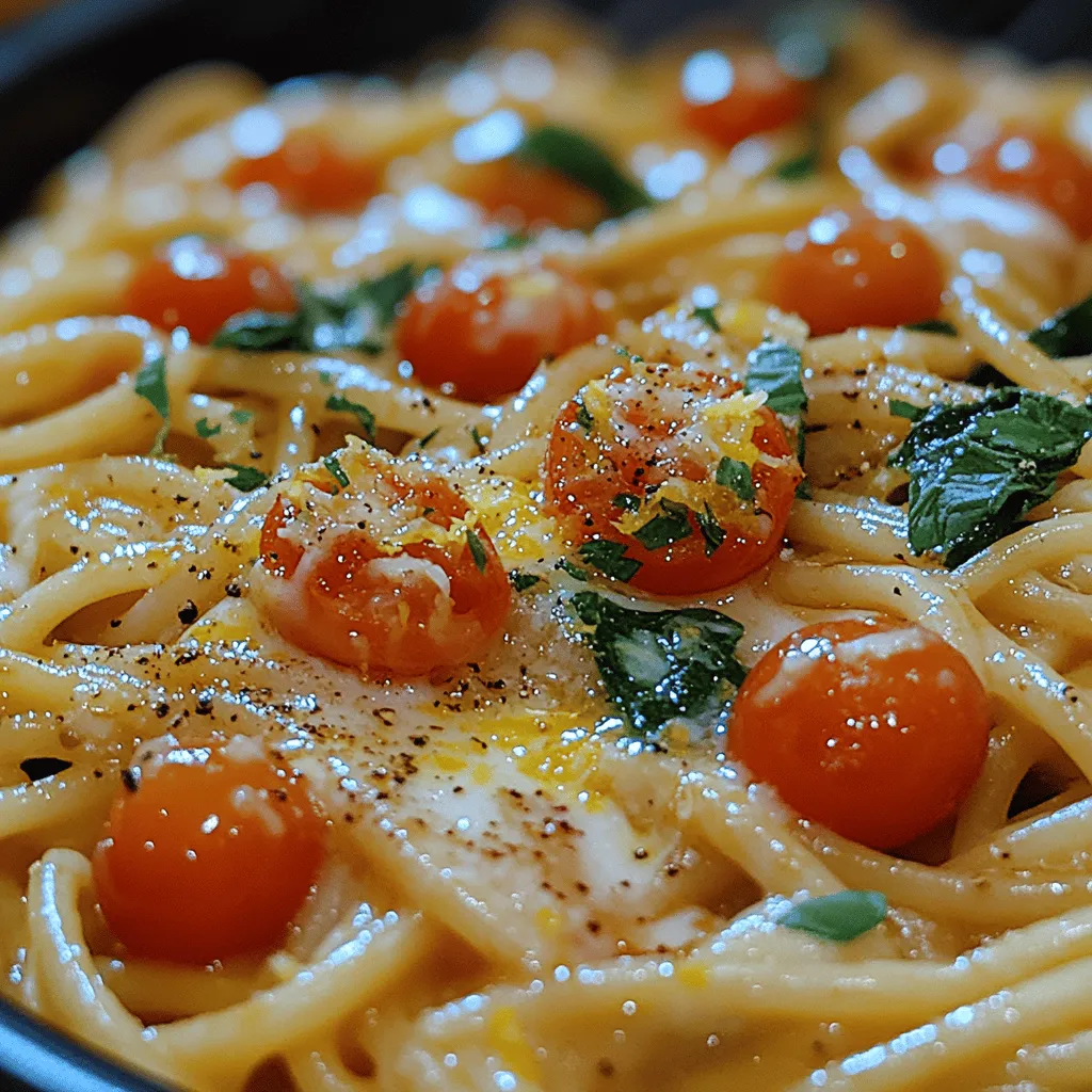 Die Würzige Zitronen-Kräuter-Pasta aus einem Topf ist ein köstliches und unkompliziertes Gericht, das sich ideal für ein schnelles Abendessen oder ein entspanntes Mittagessen eignet. Diese Pasta vereint die Frische von Zitrone und Kräutern mit der herzhaften Note von Parmesan und frischem Gemüse, und das alles wird in nur einem Topf zubereitet. Diese Methode macht die Zubereitung nicht nur zeitsparend, sondern sorgt auch dafür, dass sich die Aromen optimal entfalten und miteinander verbinden.