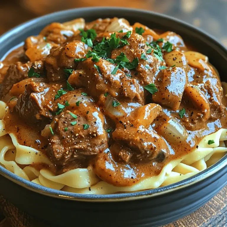 In der kalten Jahreszeit gibt es kaum etwas Gemütlicheres als ein warmes, herzhaftes Gericht, das den Körper und die Seele wärmt. Der Slow Cooker Rinder Stroganoff ist genau das – ein einfach zuzubereitendes Rezept, das mit zartem Rindfleisch, aromatischen Pilzen und einer cremigen Sauce begeistert. Dieses klassische Gericht hat seinen Ursprung im 19. Jahrhundert in Russland und ist seitdem in vielen Küchen rund um den Globus beliebt geworden. Der Reiz des Rinder Stroganoff liegt nicht nur in seinem unverwechselbaren Geschmack, sondern auch in der praktischen Zubereitung. Ideal für ein entspanntes Abendessen mit Freunden oder der Familie, kann dieses Gericht im Voraus zubereitet werden und sorgt für ein unvergessliches Geschmackserlebnis. In diesem Artikel werden wir die Zutaten, Zubereitungsschritte sowie einige interessante Fakten über dieses klassische Gericht näher betrachten.