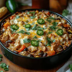 Die Hauptzutat in unserem Sizzling Chicken Fajita Auflauf sind die saftigen Hähnchenbrustfilets. Sie sind nicht nur eine ausgezeichnete Proteinquelle, sondern auch sehr vielseitig und leicht zuzubereiten. Hähnchenbrust ist mager und enthält wenig Fett, was sie zu einer gesunden Wahl für die ganze Familie macht.