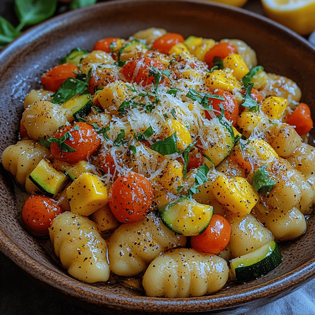 Bevor wir uns in den Kochprozess stürzen, ist es wichtig, die einzelnen Zutaten und deren Bedeutung für das Gericht zu verstehen. Hier sind die Hauptbestandteile der sonnigen Sommer-Gemüse-Gnocchi: