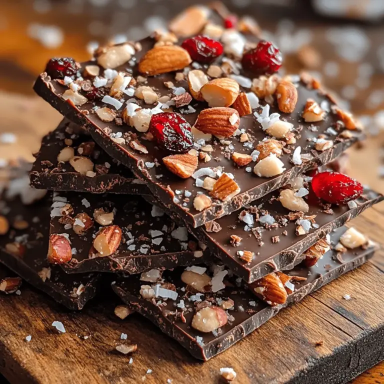 In der Welt der süßen Snacks gibt es kaum etwas Verlockenderes als die harmonische Kombination von Schokolade und Kokosnuss. Der tropische Genuss von gerösteter Kokosnuss-Schokoladenbark ist nicht nur ein Fest für die Sinne, sondern auch eine einfache und köstliche Möglichkeit, sich oder anderen eine Freude zu bereiten. Diese Schokoladenbark ist perfekt für jeden Anlass, sei es als Snack für zwischendurch, ein süßes Geschenk oder ein Highlight auf Ihrer nächsten Feier.