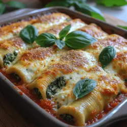 Die Auswahl der richtigen Zutaten ist entscheidend, um den vollmundigen Geschmack und die köstliche Textur Ihrer Manicotti zu gewährleisten. Hier sind die wichtigsten Zutaten, die Sie für dieses Rezept benötigen: