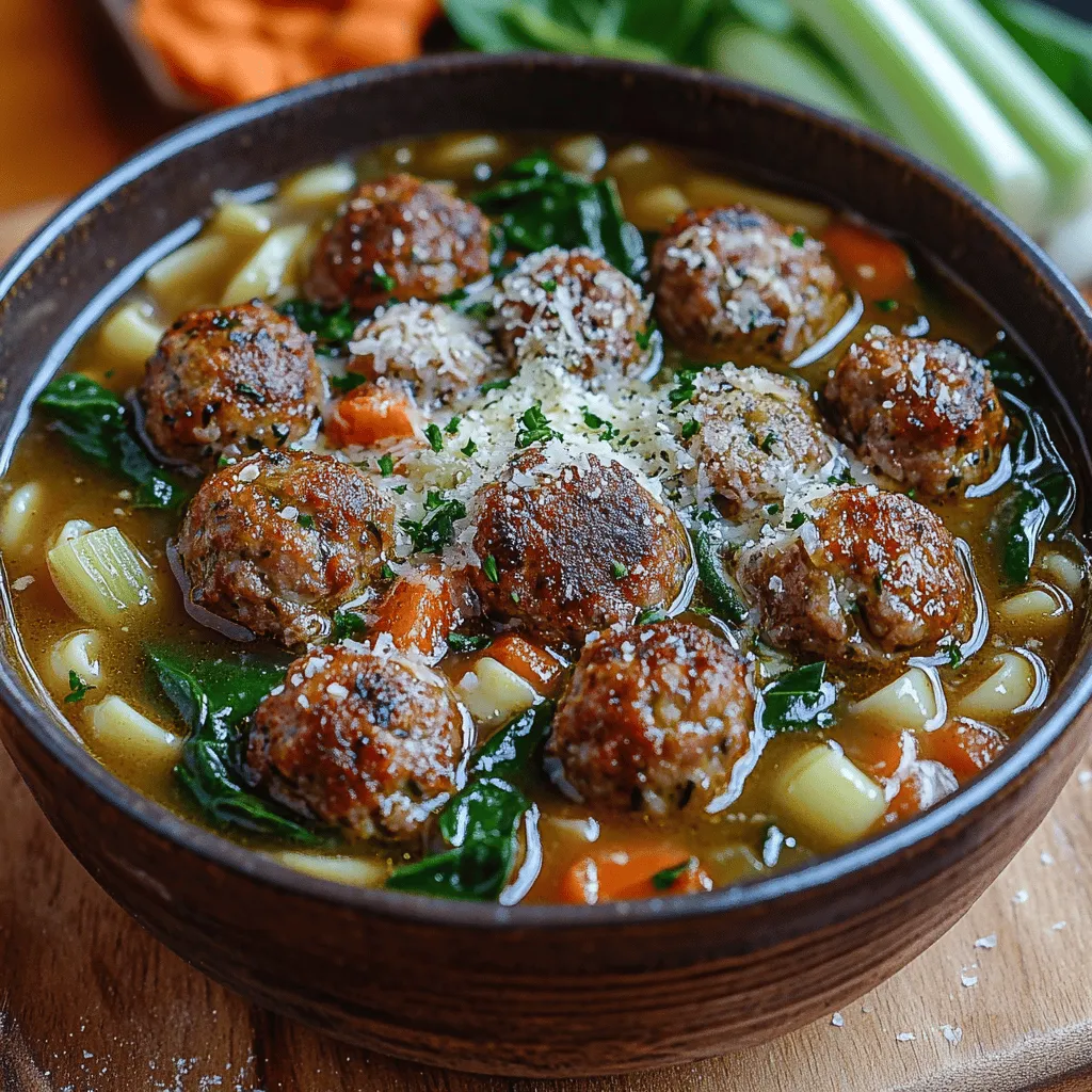 Die Hochzeitsuppe hat ihre Wurzeln in der italienischen Kultur und wird oft bei Hochzeiten und festlichen Anlässen serviert. Der Name "Minestra Maritata" bedeutet übersetzt "verheiratete Suppe", was auf die harmonische Kombination von Zutaten hinweist, die in diesem Gericht zusammenkommen. Die verschiedenen Aromen und Texturen in der Suppe symbolisieren die Vereinigung von Aromen und Zutaten, ähnlich wie die Vereinigung von zwei Menschen in der Ehe.