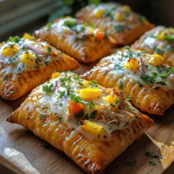 In der heutigen Zeit, in der immer mehr Menschen auf gesunde Ernährung achten, gewinnt die Verwendung von frischen Zutaten an Bedeutung. Frisches Gemüse, zartes Fleisch und saftiges Obst sind nicht nur lecker, sondern auch voll von Nährstoffen, die unser Körper benötigt. Diese Ananas-Paprika-Hähnchen-Taschen sind ein perfektes Beispiel dafür, wie man gesunde Ernährung in köstliche Gerichte umsetzen kann.