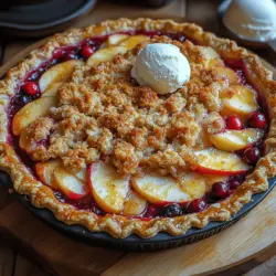 Um einen herausragenden Cranberry-Apfel-Crumble-Pie zuzubereiten, benötigen wir einige Schlüsselzutaten, die nicht nur für den Geschmack, sondern auch für die Textur entscheidend sind.
