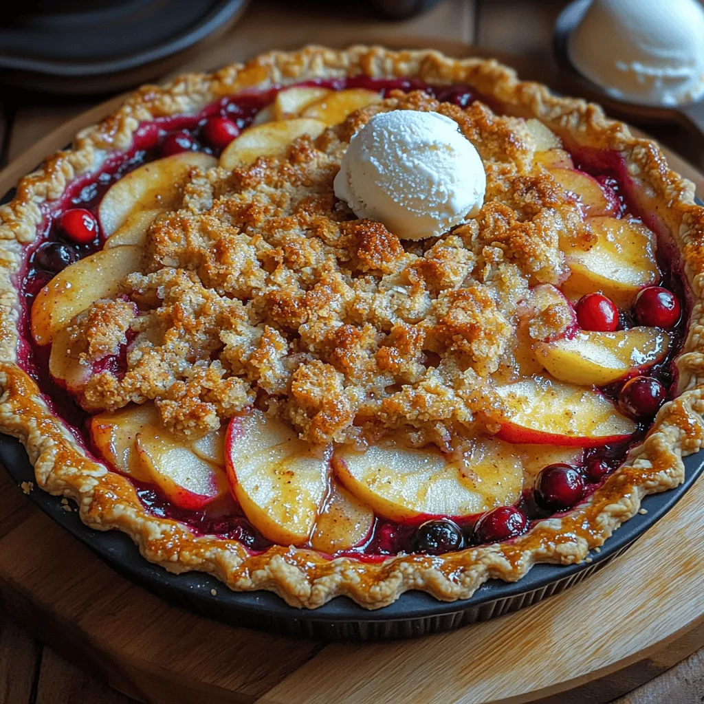 Um einen herausragenden Cranberry-Apfel-Crumble-Pie zuzubereiten, benötigen wir einige Schlüsselzutaten, die nicht nur für den Geschmack, sondern auch für die Textur entscheidend sind.
