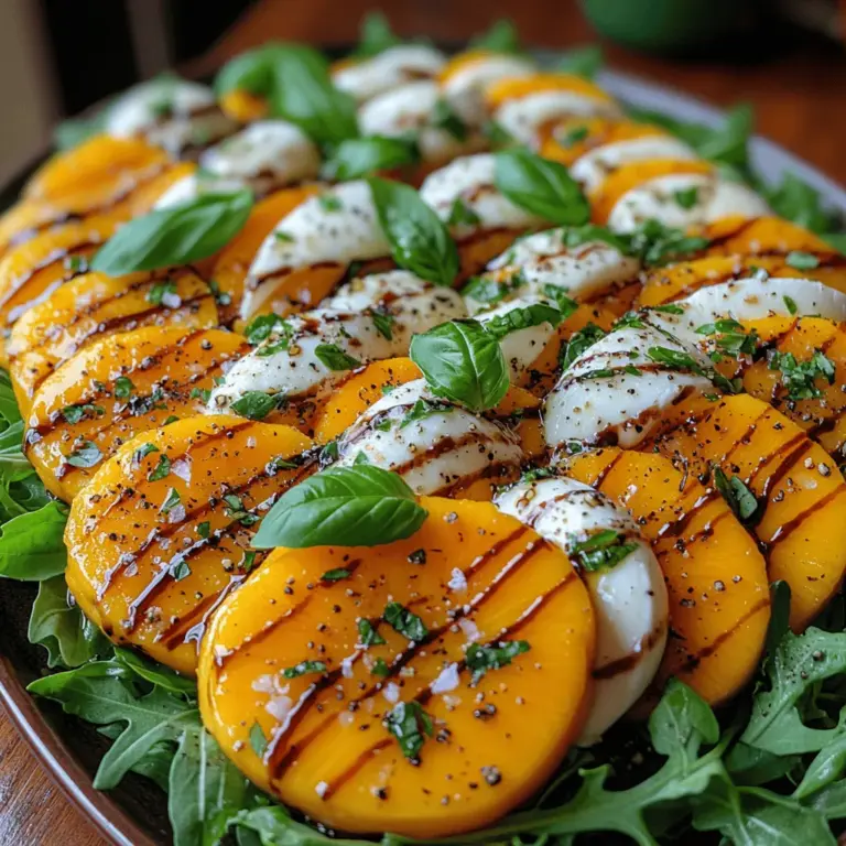 Wenn die Temperaturen steigen und die Sonne strahlt, gibt es nichts Besseres, als sich mit einem frischen, leichten Gericht zu verwöhnen. Das Mango Medley Caprese Delight ist eine kreative und köstliche Kombination aus frischen Zutaten, die perfekt für heiße Sommertage geeignet ist. Dieses Gericht verbindet die süße Saftigkeit von reifen Mangoes mit der cremigen Textur von Mozzarella und dem aromatischen Duft von frischem Basilikum. Es ist nicht nur ein Fest für den Gaumen, sondern auch ein visuelles Highlight auf jedem Tisch.