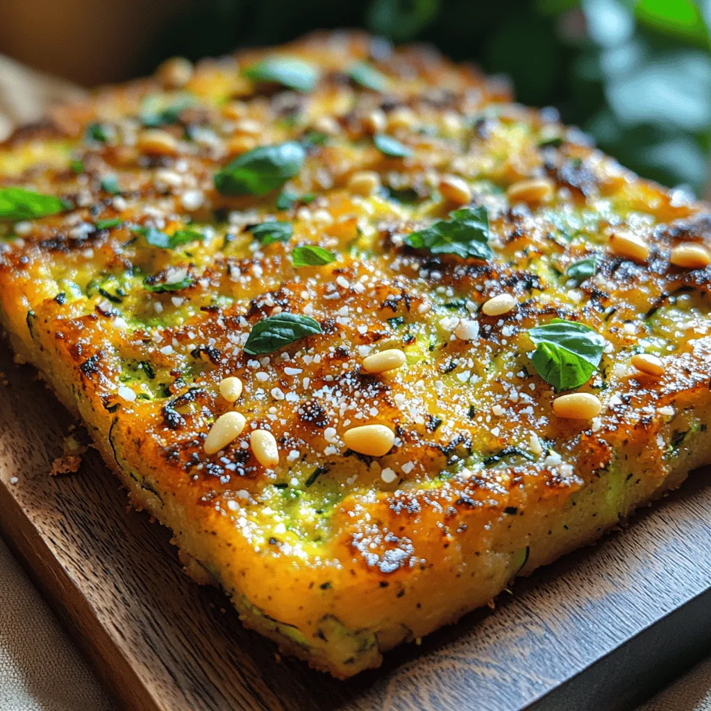 Zucchini ist ein vielseitiges Gemüse, das in der italienischen Küche häufig Verwendung findet. Es ist nicht nur gesund und kalorienarm, sondern auch äußerst schmackhaft und in vielen Gerichten einsetzbar. Eine der köstlichsten Zubereitungen ist die Zucchini Scarpaccia, ein herzhafter Kuchen, der nicht nur einfach zuzubereiten ist, sondern auch eine Vielzahl von Geschmäckern und Texturen bietet. Ursprünglich aus der Toskana stammend, wurde dieses Gericht traditionell in italienischen Haushalten als sättigender Snack oder als Beilage zu einem Hauptgericht serviert.