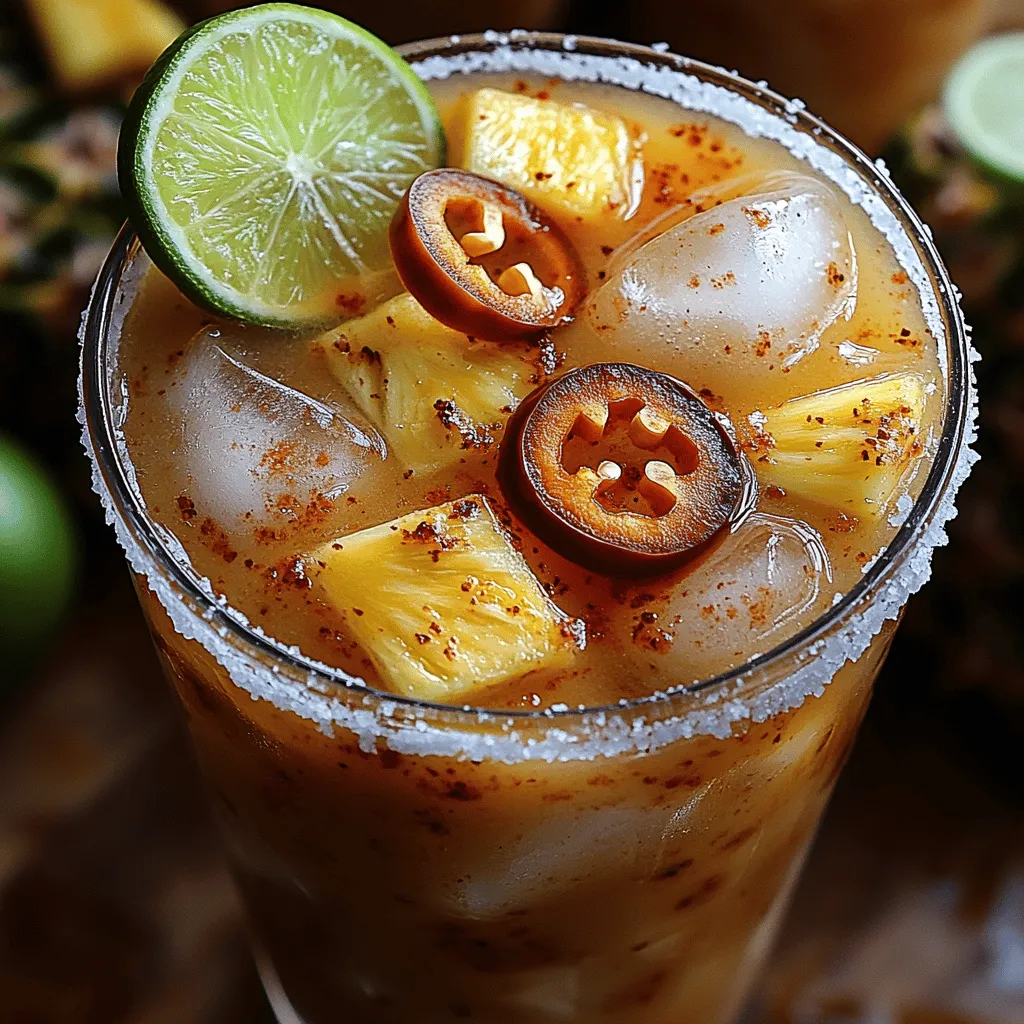 Um die beste würzige Serrano-Ananas-Margarita zuzubereiten, ist es wichtig, die richtigen Zutaten zu verwenden. Jeder Bestandteil trägt zur Gesamtkomposition des Cocktails bei und beeinflusst sowohl den Geschmack als auch die Präsentation. Lassen Sie uns die Hauptzutaten genauer betrachten.