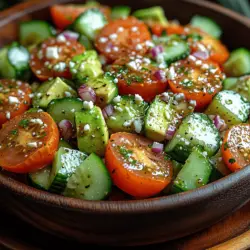 Um den perfekten Tomaten-Gurken-Avocado-Salat zuzubereiten, benötigen Sie eine Auswahl frischer, saisonaler Zutaten. Lassen Sie uns die Hauptbestandteile dieses köstlichen Gerichts näher betrachten: