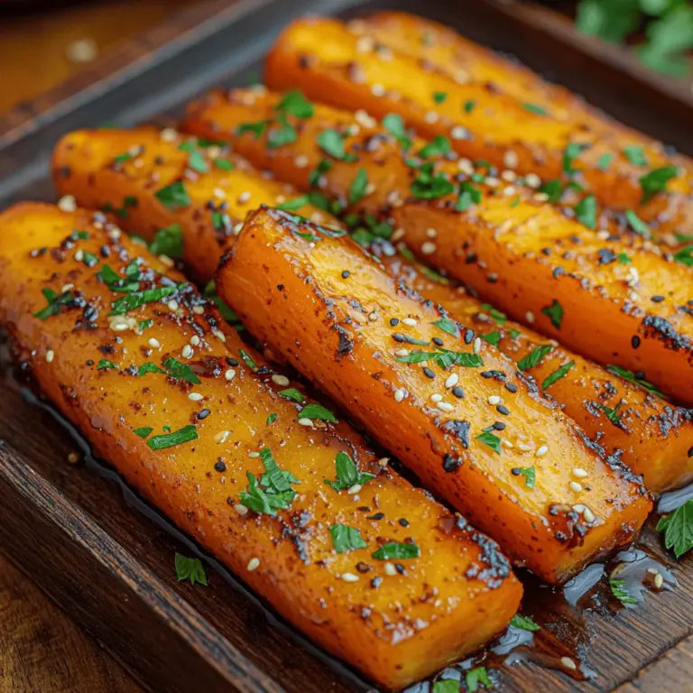 In der Welt der Beilagen gibt es viele Optionen, aber nur wenige können mit der Kombination aus Süße und Schärfe mithalten, die unsere Sriracha-Honig-Glasierte Karotten bieten. Dieses Rezept ist nicht nur einfach zuzubereiten, sondern auch eine wahre Geschmacksexplosion, die die Geschmacksknospen erfreut. Die Kombination aus süßem Honig und würziger Sriracha-Sauce verwandelt einfache Karotten in ein unvergleichliches Geschmackserlebnis, das sowohl für festliche Anlässe als auch für den alltäglichen Genuss perfekt geeignet ist.