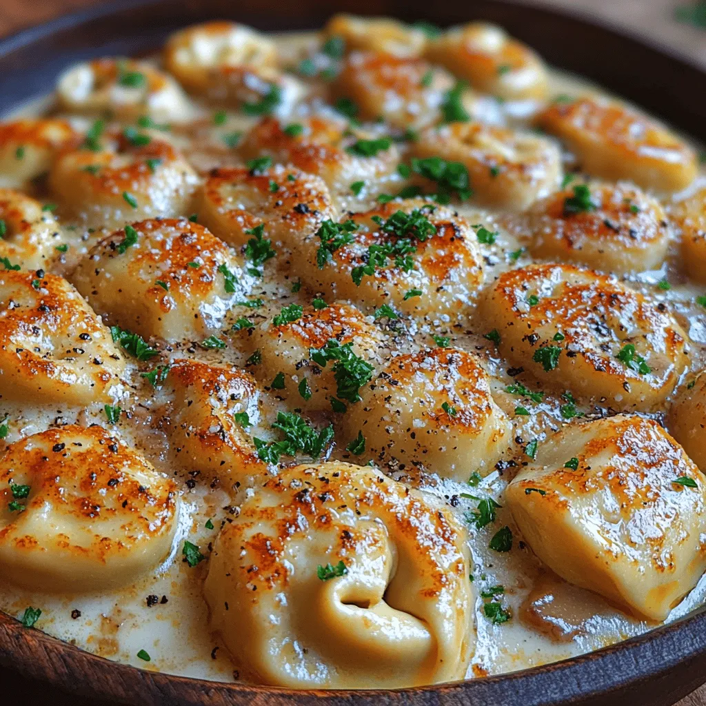 Die Auswahl der richtigen Zutaten ist entscheidend für den Erfolg eines jeden Gerichts. Bei Tortellini in Champignon-Sahne-Soße kommen folgende Zutaten zum Einsatz:
