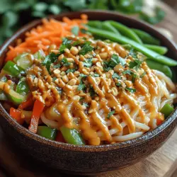 Die asiatische Küche ist mehr als nur eine Essenszubereitung; sie ist ein Erlebnis, das Kultur, Tradition und Innovation vereint. Von den würzigen Currys Indiens bis zu den delikaten Sushi-Rollen Japans – die asiatische Küche ist eine Schatztruhe voller köstlicher Rezepte. Gekühlte asiatische Erdnudeln sind ein perfektes Beispiel für die Fähigkeit dieser Küche, frische, gesunde Zutaten zu verwenden, um ein Gericht zu kreieren, das sowohl nahrhaft als auch schmackhaft ist. Diese Erdnudeln sind nicht nur ein Fest für den Gaumen, sondern auch eine Augenweide, da die bunten Zutaten harmonisch miteinander kombiniert werden.