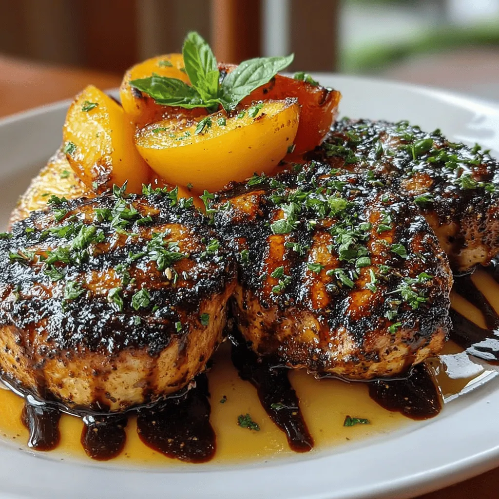 Die italienische Küche ist bekannt für ihre frischen Zutaten und köstlichen Aromen, und das Rezept für gegrilltes Pfirsich-Hühnchen mit Balsamico-Reduktion ist ein wunderbares Beispiel für diese Tradition. Dieses Gericht vereint die zarten Aromen von Hühnchen und frischen Pfirsichen mit der Süße des Honigs und der Säure des Balsamico-Essigs, um ein unvergessliches Geschmackserlebnis zu schaffen. Es ist nicht nur ein Festmahl für den Gaumen, sondern auch ein visuelles Highlight, das auf jedem Teller glänzt.