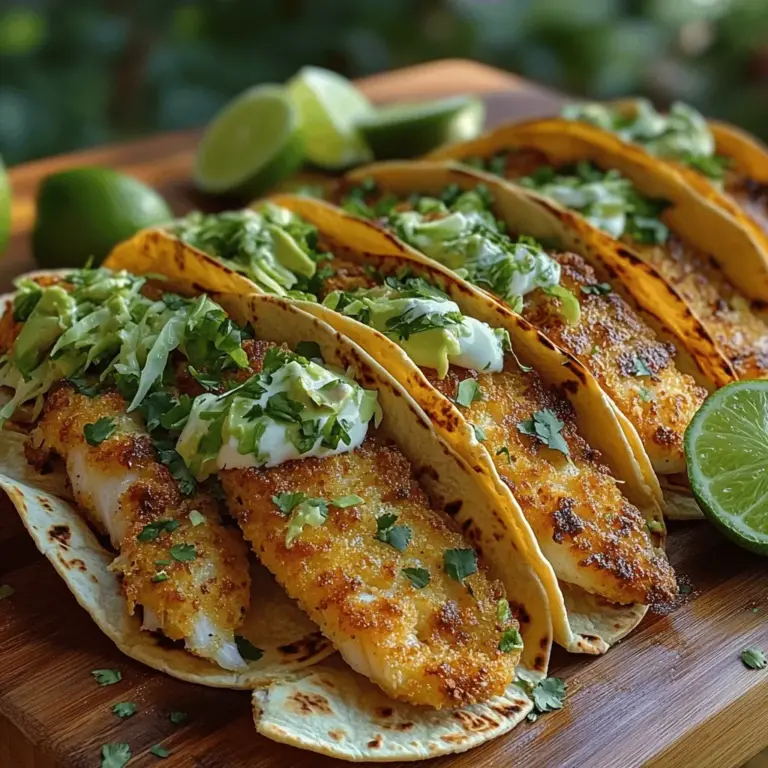 Fisch-Tacos sind nicht nur ein wahrer Genuss, sondern auch ein beliebtes Gericht, das sich hervorragend für verschiedene Anlässe eignet. Ob bei einem entspannten Abendessen mit Freunden, einem Familienfest oder einem sommerlichen Grillabend – diese krossen, gebackenen Fisch-Tacos sind eine köstliche Wahl. Die Kombination aus zartem Fisch, knuspriger Panade und frischen Zutaten macht sie zu einem Highlight auf jedem Tisch.