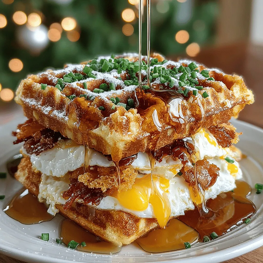 In der heutigen schnelllebigen Welt ist das Frühstück oft die Mahlzeit, die am meisten vernachlässigt wird. Viele Menschen sind auf der Suche nach schnellen und einfachen Lösungen, die gleichzeitig auch nahrhaft und lecker sind. Hier kommen die Goldene Buttermilch-Waffel Frühstücks-Slider ins Spiel. Diese süß-herzhaften Köstlichkeiten sind nicht nur eine Augenweide, sondern bieten auch eine perfekte Kombination aus Waffeln, knusprigem Speck, geschmolzenem Cheddar und einem perfekt gebratenen Ei.