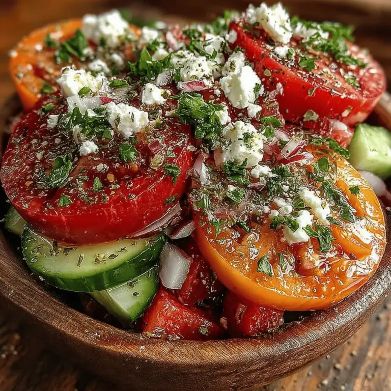 Willkommen zu unserem erfrischenden mediterranen Genuss-Salat, einem Rezept, das nicht nur geschmacklich begeistert, sondern auch voller gesunder Zutaten steckt. Dieser Salat ist eine perfekte Kombination aus frischen, knackigen Gemüsesorten und dem herzhaften Geschmack von Feta-Käse. Ideal als leichte Beilage oder als Hauptgericht an warmen Sommertagen, bringt er das Gefühl von Urlaub am Mittelmeer direkt auf Ihren Teller.