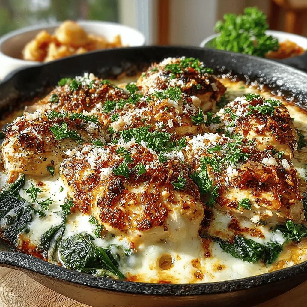 Das Rezept für cremiges Knoblauch-Hühnchen und Spinat Auflauf ist nicht nur ein wahrer Genuss für den Gaumen, sondern auch ein Beispiel für die Kunst der Hausmannskost. Dieser Auflauf kombiniert zarte Hähnchenbrust mit frischem Spinat in einer cremigen, aromatischen Sauce, die durch den Geschmack von Knoblauch und Käse perfekt abgerundet wird. Ideal für ein gemütliches Abendessen mit der Familie oder als Highlight bei einem festlichen Anlass, ist dieses Gericht sowohl nahrhaft als auch einfach zuzubereiten.