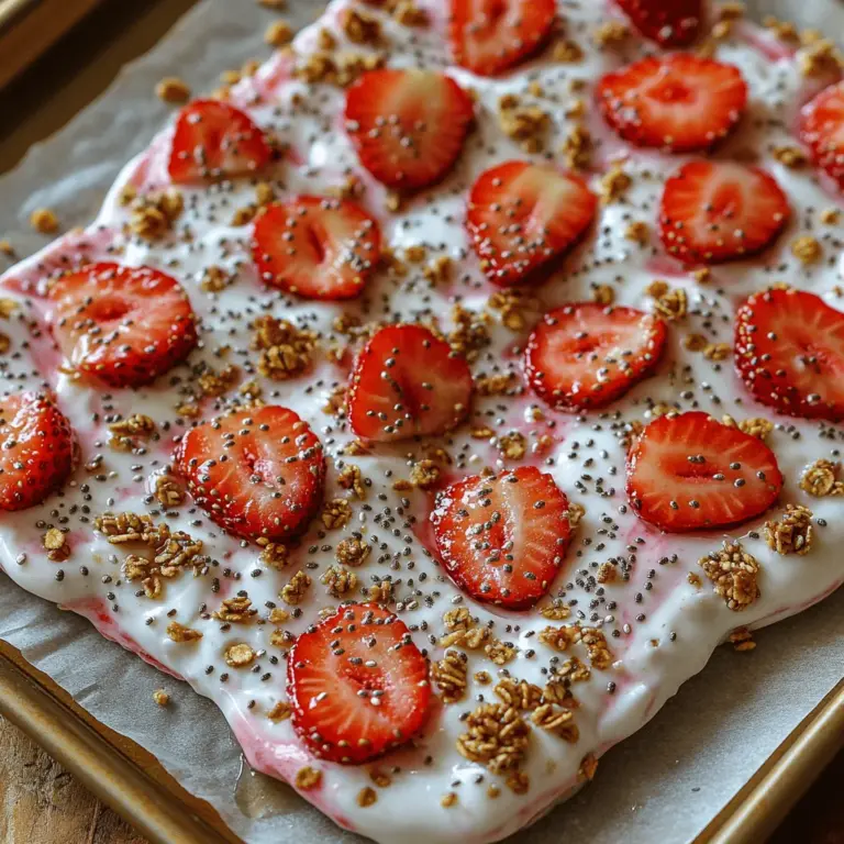 Joghurt-Bark hat in den letzten Jahren erheblich an Popularität gewonnen, und das aus gutem Grund. Es handelt sich um eine großartige Möglichkeit, die Vorzüge von Joghurt zu genießen, während man gleichzeitig die frischen Aromen von Früchten und anderen Zutaten kombiniert. Diese Snacks sind nicht nur einfach zuzubereiten, sondern auch vielseitig und anpassbar. Man kann verschiedene Früchte, Nüsse oder sogar Schokoladenstückchen hinzufügen, um den eigenen Geschmack zu berücksichtigen.