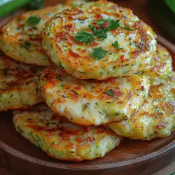 Die Zucchini- und Käse-Fritter-Patties sind eine köstliche und vielseitige Speise, die in vielen Küchen auf der ganzen Welt beliebt ist. Sie sind nicht nur einfach zuzubereiten, sondern auch eine großartige Möglichkeit, Gemüse in die Ernährung zu integrieren. Diese frittierten Leckereien sind knusprig und goldbraun, mit einem herzhaften Käsegeschmack, der sie unwiderstehlich macht. Egal, ob als Vorspeise, Snack oder Beilage – diese Patties überzeugen durch ihren frischen Geschmack und die einfache Zubereitung.