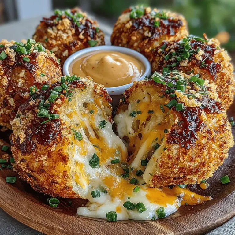 Wenn Sie nach einem schmackhaften Snack suchen, der sowohl knusprig als auch cremig ist, dann sind die Crispy Pepper Jack Kartoffelbomben genau das Richtige für Sie! Diese köstlichen Kartoffelbomben sind nicht nur ein Gaumenschmaus, sondern auch ein echter Hingucker bei jeder Party oder Familienfeier. Die Kombination aus zarten Kartoffeln und würzigem Pepper Jack Käse sorgt für ein unvergessliches Geschmackserlebnis, das Ihre Gäste begeistern wird.