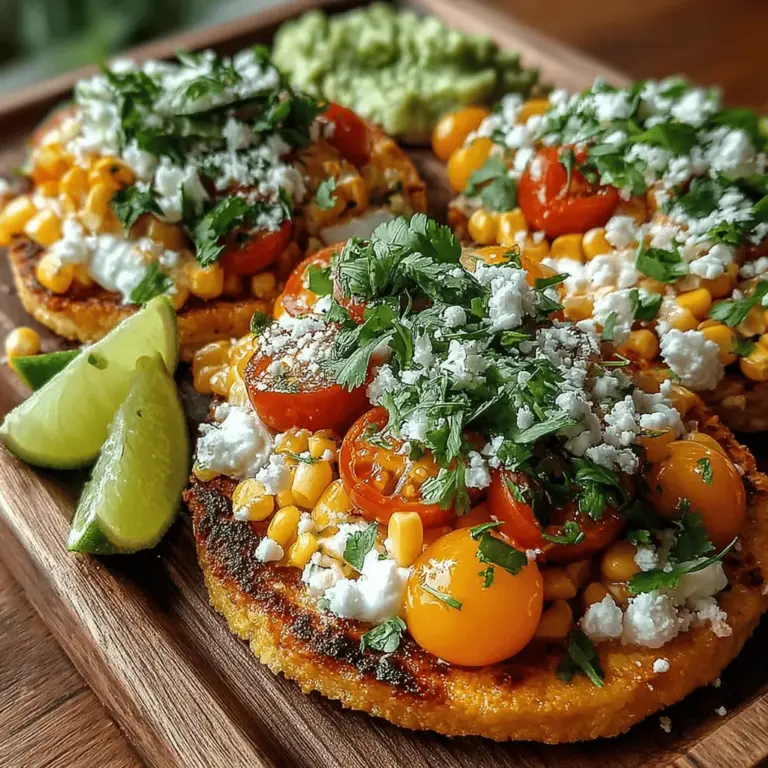 Willkommen zu einem köstlichen Rezept, das sowohl erfrischend als auch nahrhaft ist: die cremigen Süßmaiskolben- und Avocado-Tostadas. Diese Tostadas sind nicht nur ein Fest für die Augen, sondern auch für den Gaumen. Sie vereinen die Süße von frischen Maiskörnern mit der cremigen Textur von Avocado, abgerundet durch einen spritzigen Limettengeschmack und die Frische von Koriander. Perfekt als Snack, leichtes Mittagessen oder als Teil eines geselligen Essens – diese Tostadas sind vielseitig und einfach zuzubereiten.
