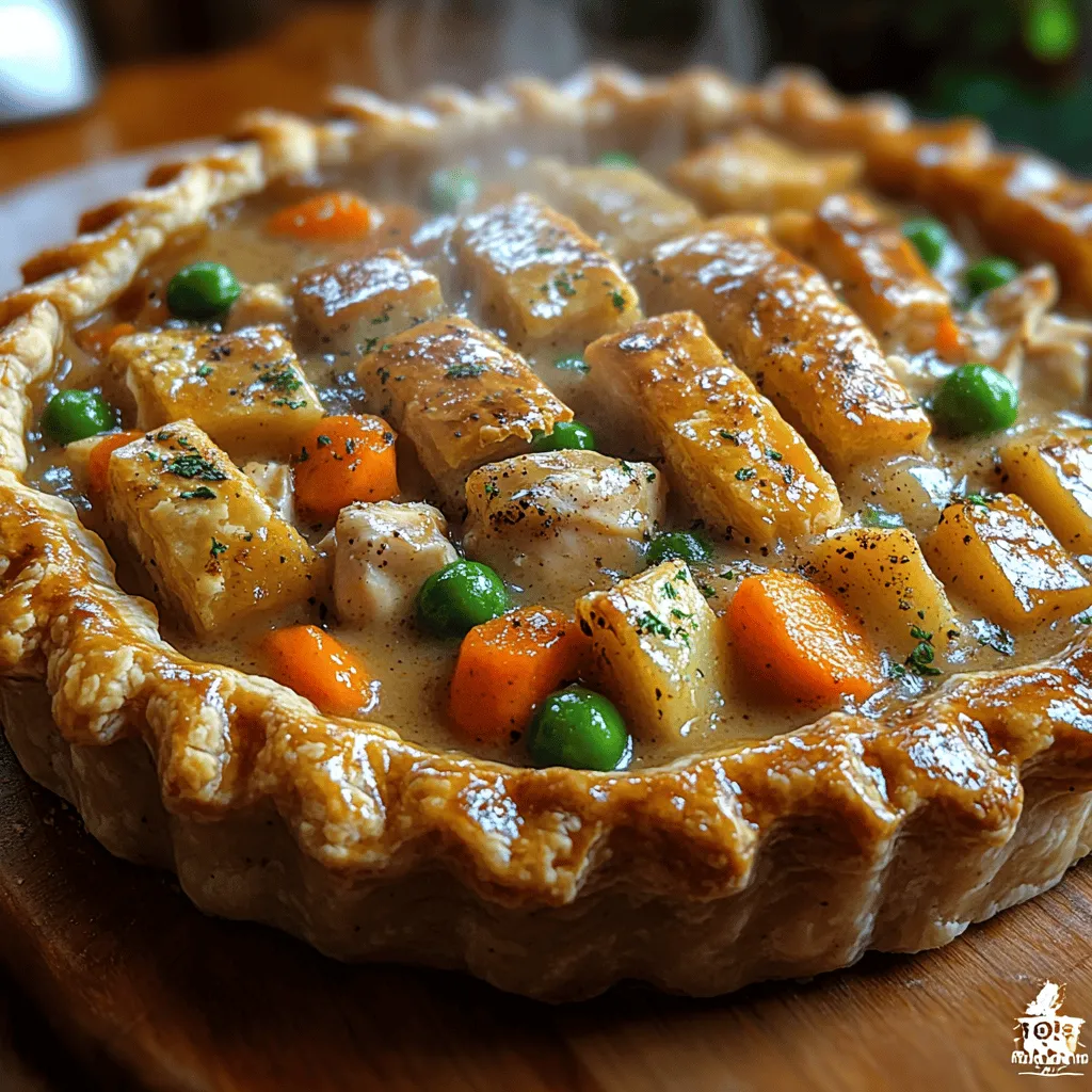Die verschmuster klassische Hähnchen-Pastete ist ein beliebtes Gericht, das in vielen Haushalten als wärmendes Comfort Food geschätzt wird. Diese köstliche Pastete vereint zartes, gewürfeltes Hähnchen mit einer bunten Mischung aus Gemüse und einer cremigen Sauce, alles eingehüllt in eine knusprige Teigkruste. Sie ist nicht nur einfach zuzubereiten, sondern auch perfekt für Familienessen oder besondere Anlässe. Die Kombination aus herzhaften Aromen und der praktischen Handhabung macht sie zu einem Favoriten in der Küche.