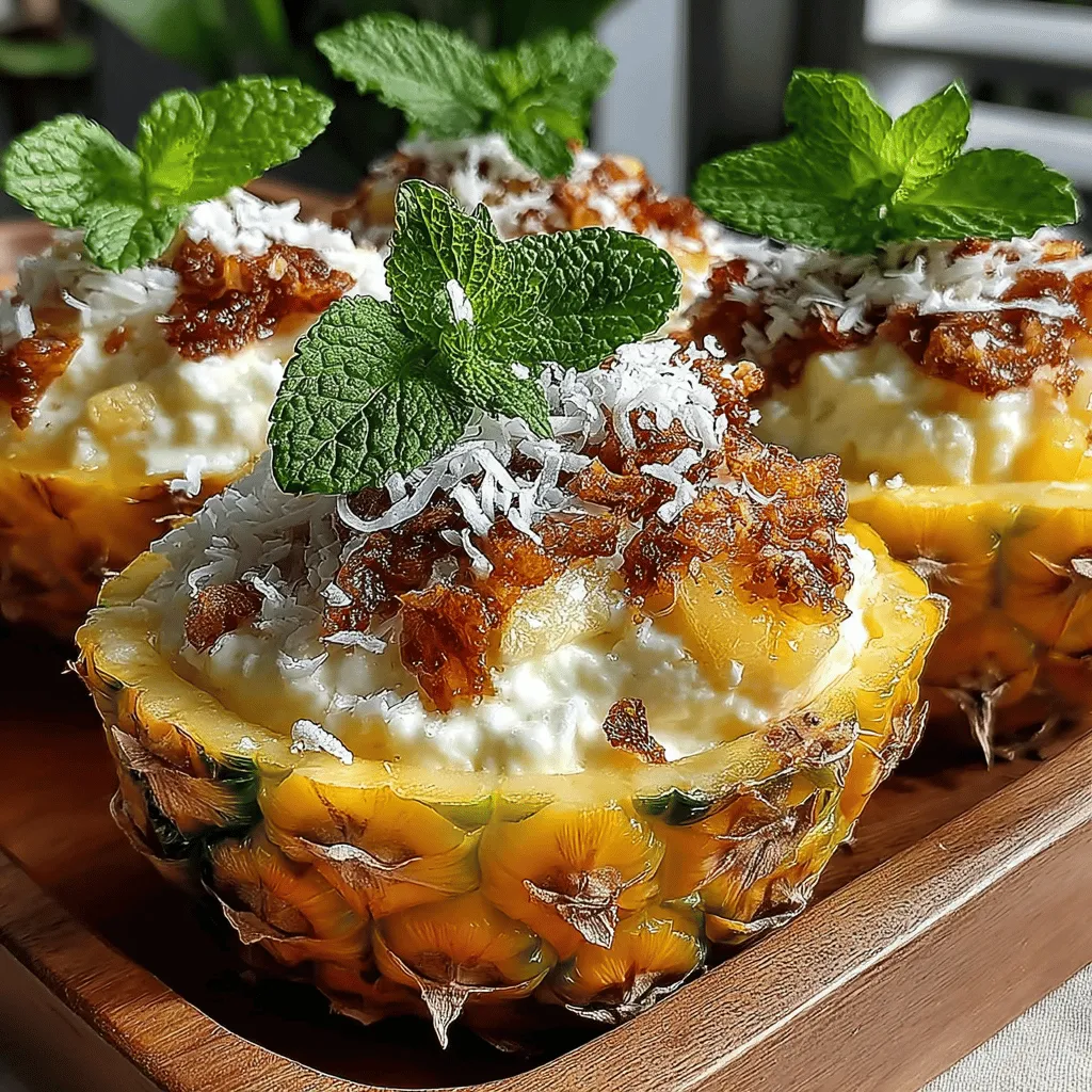 Willkommen in der Welt der tropischen Genüsse! Heute präsentiere ich Ihnen ein Rezept für gefrorene Ananas-Kokos-Tassen, das nicht nur erfrischend, sondern auch gesund ist. Diese köstlichen Tassen sind perfekt für heiße Sommertage, als leichte Nachspeise oder sogar als Snack für zwischendurch. Die Kombination aus süßer Ananas und cremiger Kokosmilch sorgt für ein einzigartiges Geschmackserlebnis, das Sie direkt an einen sonnigen Strand versetzt.