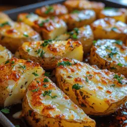 Die Küche ist ein Ort voller Düfte und Aromen, wo einfache Zutaten in köstliche Gerichte verwandelt werden. Ein ganz besonderes Rezept, das in jeder Küche für Begeisterung sorgt, sind die goldenen, knusprigen Knoblauch-Kräuter Kartoffelspalten. Diese knusprigen Beilagen sind nicht nur einfach zuzubereiten, sondern auch unglaublich vielseitig und passen perfekt zu einer Vielzahl von Hauptgerichten. Egal, ob Sie einen entspannten Abend mit Freunden planen oder ein festliches Familienessen ausrichten, diese Kartoffelspalten werden garantiert ein Hit.