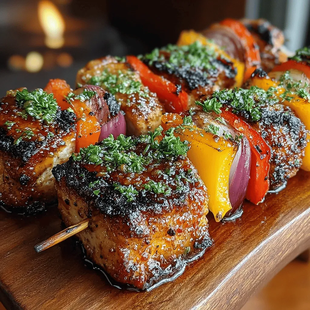 Willkommen zu einem köstlichen Erlebnis, das Ihre Geschmacksknospen verzaubern wird! Die süßen und herzhaften gegrillten Honig-Knoblauch-Hähnchenspieße sind nicht nur ein Fest für den Gaumen, sondern auch eine ideale Wahl für Grillabende, Familienfeiern oder einfach nur einen gemütlichen Abend zu Hause. Dieses Rezept kombiniert die Aromen von saftigem Hähnchen, aromatischem Knoblauch und süßem Honig, was es zu einem unverzichtbaren Bestandteil Ihrer Rezeptsammlung macht.