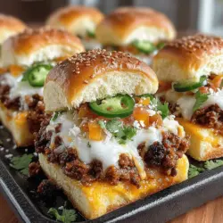 Wenn es um die Zubereitung von schnellen und leckeren Mahlzeiten geht, sind Sloppy Sliders eine unschlagbare Wahl. Dieses Rezept für würzige Chipotle-Türkei Sloppy Sliders vereint die herzhaften Aromen von gewürztem Truthahn mit der rauchigen Schärfe der Chipotle-Paprika und bietet ein Geschmackserlebnis, das sowohl Kinder als auch Erwachsene begeistern wird. Perfekt für eine Grillparty, ein Familienessen oder einfach nur als Snack für einen Spieleabend – diese sliders sind schnell zubereitet und lassen sich leicht anpassen.