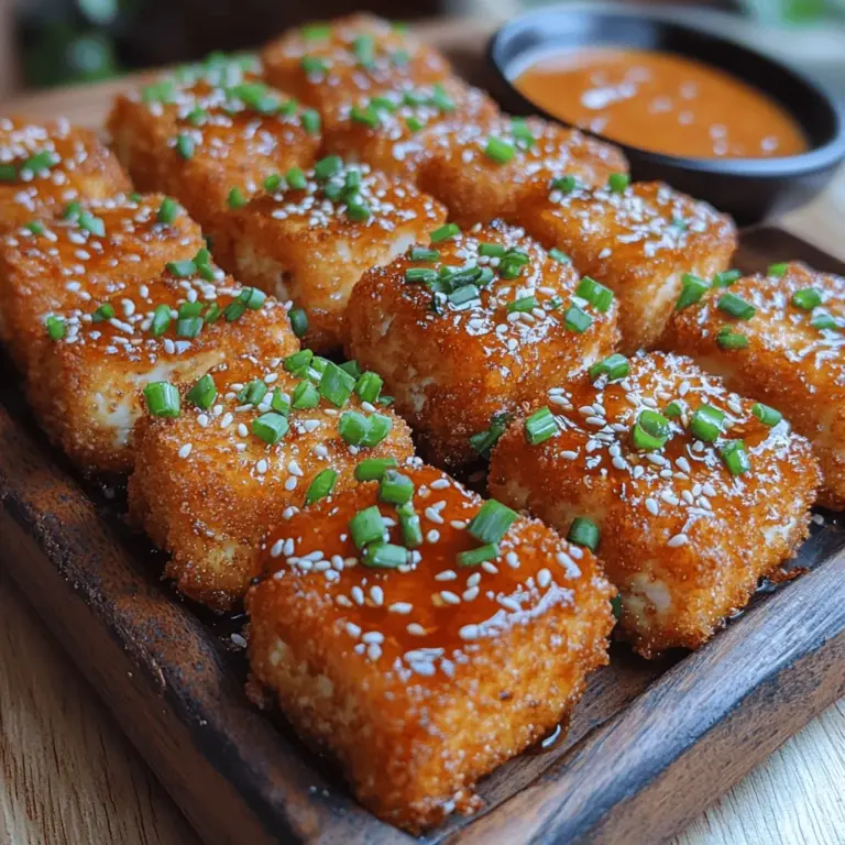 Die vegane Küche erfreut sich immer größerer Beliebtheit, und das aus gutem Grund! Ein Gericht, das in dieser Hinsicht besonders heraussticht, sind die knusprigen Honig-Knoblauch-Tofu-Nuggets. Diese köstlichen Nuggets kombinieren den herzhaften Geschmack von gebackenem Tofu mit einer süßlichen, aromatischen Honig-Knoblauch-Sauce, die selbst die skeptischsten Tofu-Gegner überzeugen wird. Sie sind nicht nur einfach zuzubereiten, sondern auch vielseitig einsetzbar – als Snack, Fingerfood oder Hauptgericht.