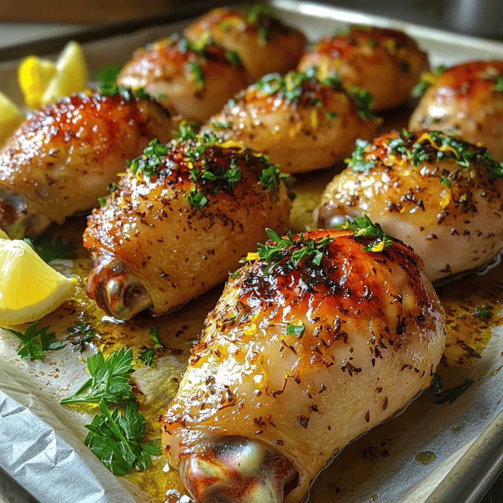 Geröstete Hähnchenschenkel sind ein zeitloses Gericht, das in vielen Küchen rund um den Globus beliebt ist. Besonders in der mediterranen und italienischen Küche wird Hähnchen oft mit frischen Kräutern und Zitrusfrüchten verfeinert, um Aromen zu kreieren, die sowohl leicht als auch herzhaft sind. Das Rezept für Zesty Lemon Herb Geröstete Hähnchenschenkel kombiniert die spritzige Frische von Zitrone mit aromatischen Kräutern und Knoblauch, was jedem Bissen eine unverwechselbare Note verleiht.
