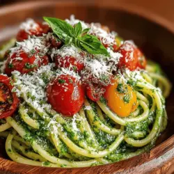 Wenn es um italienische Küche geht, gehört Basilikum-Pesto-Pasta zu den absoluten Klassikern. Die Kombination aus frisch zubereitetem Pesto und perfekt al dente gekochten Nudeln ist nicht nur ein Fest für die Sinne, sondern auch ein Ausdruck von Liebe zur frischen, gesunden Küche. Dieses Rezept erfreut sich nicht nur in Italien großer Beliebtheit, sondern hat auch weltweit viele Fans gefunden. Die Einfachheit der Zubereitung und die Verwendung hochwertiger, frischer Zutaten machen es zu einem perfekten Gericht für jeden Anlass – ob für ein schnelles Abendessen unter der Woche oder für ein festliches Dinner mit Freunden und Familie.