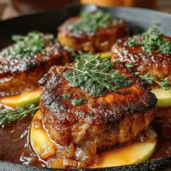 In der Welt der kulinarischen Köstlichkeiten gibt es unzählige Rezepte, die darauf warten, entdeckt zu werden. Eines dieser besonderen Gerichte ist die Langsame Rinderleber mit Ahorn-Apfel-Sauce. Dieses Rezept kombiniert saftige Koteletts mit der natürlichen Süße von Äpfeln und dem reichen Aroma von Ahornsirup und Gewürzen. Es ist nicht nur einfach zuzubereiten, sondern auch ein wahrer Genuss für den Gaumen.