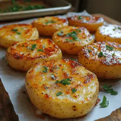 Knusprige Parmesan-Kartoffel-Runden sind nicht nur ein köstlicher Snack, sondern auch eine wunderbare Beilage für jede Mahlzeit. In den letzten Jahren haben sie sich in vielen Haushalten und auf zahlreichen Partys einen festen Platz erobert. Die Kombination aus knusprigen Kartoffeln und dem herzhaften Geschmack von Parmesan-Käse macht dieses Gericht zu einem echten Hit, egal ob bei einem gemütlichen Abendessen oder als Fingerfood bei einer Feier.