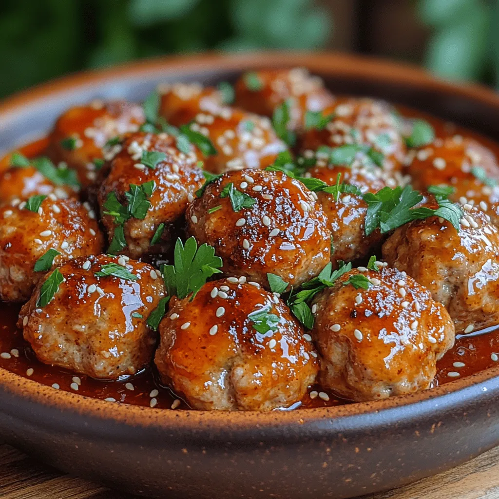 Wenn Sie auf der Suche nach einem Gericht sind, das sowohl herzhaft als auch aufregend ist, dann sind die zarten Honig-Sriracha-Fleischbällchen genau das Richtige für Sie. Diese Kombination aus saftigem Fleisch, süßem Honig und der feurigen Schärfe von Sriracha sorgt für ein Geschmackserlebnis, das sowohl Gaumenfreuden bereitet als auch in der Zubereitung Freude macht. Ideal als Vorspeise oder als Hauptgericht serviert, sind diese Fleischbällchen nicht nur einfach zuzubereiten, sondern auch ein echter Hingucker bei jedem Anlass.
